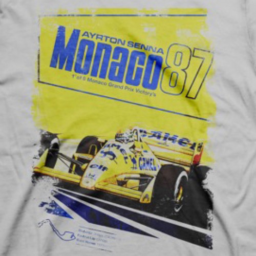Monaco 87 Senna T-shirt