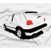 VW Golf GTI Mk3 Car T-Shirt