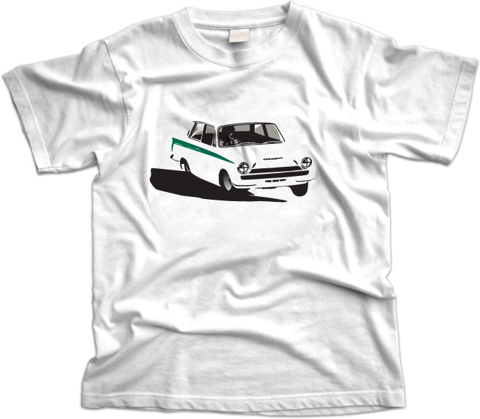 Ford Cortina Classique Voiture T Shirt 