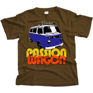 VW Bay Window Passion Wagon T-Shirt